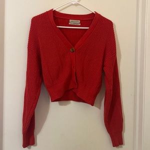 Urban outfitter red cardigan